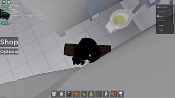 2 roblox players 1 public restroom