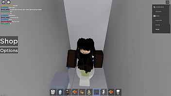 2 roblox players 1 public restroom