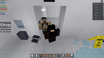2 roblox players 1 public restroom