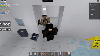 2 roblox players 1 public restroom