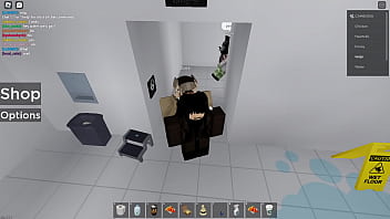 2 roblox players 1 public restroom