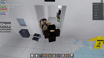 2 roblox players 1 public restroom
