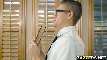 Jade ambers shaved pussy got stuffed by the preachers cock