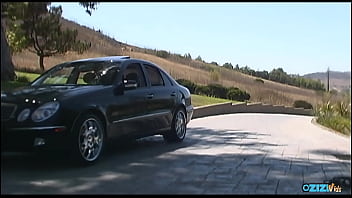 Beauty with a tramp stamp spreads her legs for deep shagging