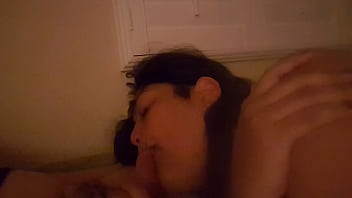 She lives with my dick in her mouth