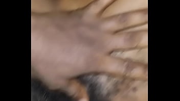 I can't hold it i cum on her pussy cause she is too juice