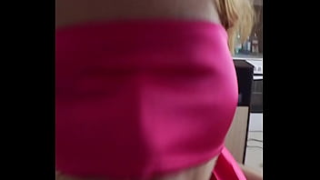 Aprill gets blindfolded and fucked from behind