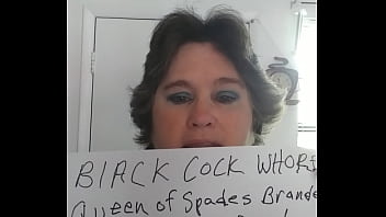 Southern black cock whore branded for life and proud