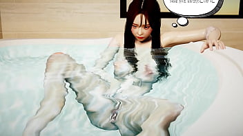 3d cute asian babe cheating with her old big dick stepfather