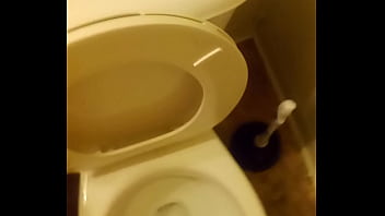 Pee in the toilet
