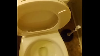 Pee in the toilet