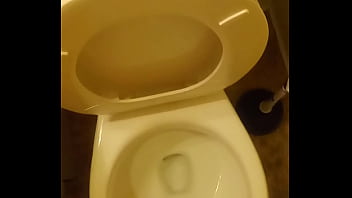 Pee in the toilet
