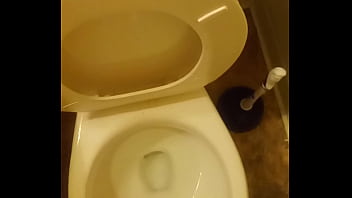 Pee in the toilet