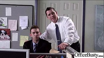 Selena santana big round tits girl enjoy sex in office clip 30