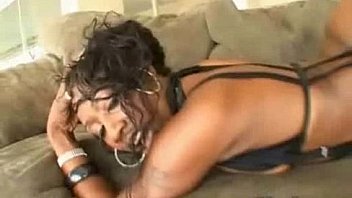 Auspicious african american ebony gal humped