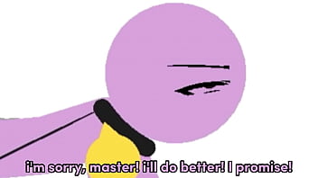 Slave is forced to suck and fuck