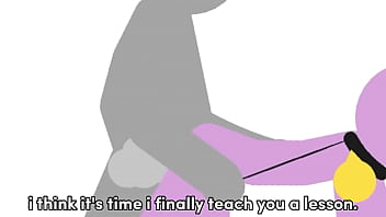 Slave is forced to suck and fuck