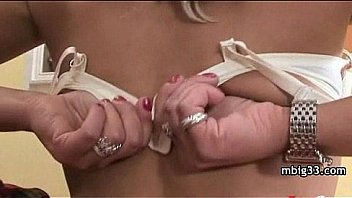 Hot big tit white teen slut fucks girlfriend's big black dick