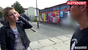 Letsdoeit cute german blonde teenager fucked in the car