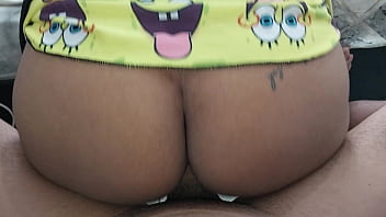 Latina riding on her stepbrother's cock