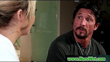 Nuru massage asian banged after blowjob in the bath 28