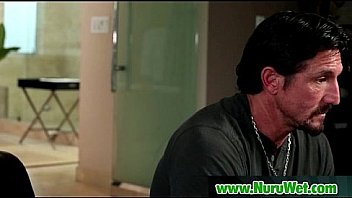 Nuru massage asian banged after blowjob in the bath 28