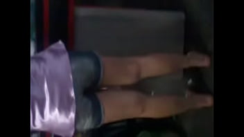 Gostosa na fila do mercado