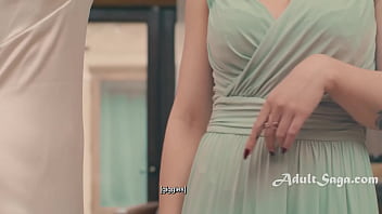 Busty petite blonde and latina lesbian lick fest with moaning and kissing