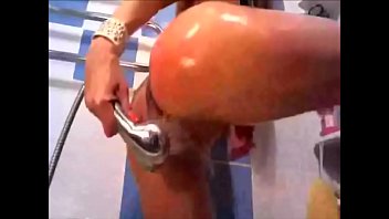 Hot babe's webcam shower show Hot babe's webcam shower show