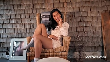 Playing with her perfect shaved pussy Playing with her perfect shaved pussy