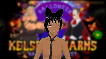 Kelsey charms halloween contest time to see who can last longer in sex on halloween