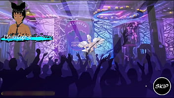 Kelsey charms halloween contest time to see who can last longer in sex on halloween