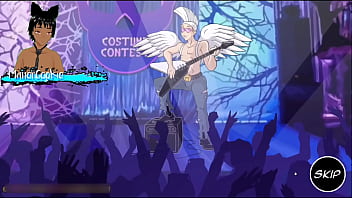 Kelsey charms halloween contest time to see who can last longer in sex on halloween