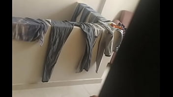 Laundry day and i was fucking with a neighbor and cuckold film from the bedroom
