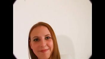 Cami cute 18 yo gives her first blowjob on camera and gets face full of cum