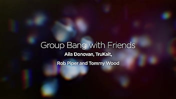 Reverse gang bang with blonde big boobs mils in prague