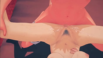 Shinobi hinata's sensual squeeze naruto hentai