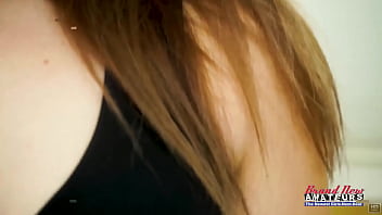 Hot petite brunette claire sucks a dick and gets her twat and ass drilled