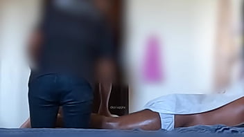 Happy ending in spa girl got angry