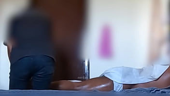 Happy ending in spa girl got angry