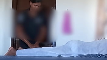 Happy ending in spa girl got angry