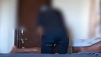 Happy ending in spa girl got angry