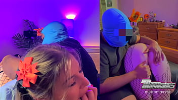 Snow bunny pawg eats cock after taking a hard ass spanking