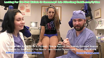 $clov Pov Doctor Tampa & Nurse Lenna Lux's Gloved Hands Examine Stefania Mafra As She Undergoes Her Required Gynecological Examination To Attend New University Exclusively Doctor Tampacom thumbnail
