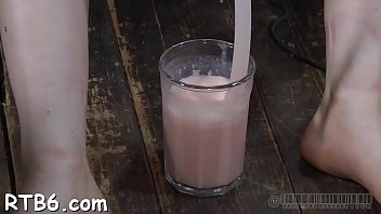 Hung up sweetheart is punished