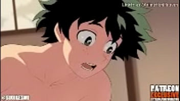Sexo caliente entre deku con una de su clase Sexo caliente entre deku con una de su clase
