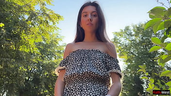 Public solo upskirt flashing ass plug in fishnet pantyhose pee