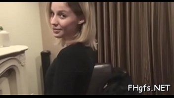 Astonishing young floozy gets pounded