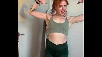Silly little post workout reel feeling so strong and sexy lately