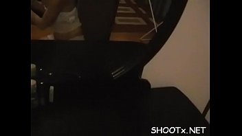 Appetizing brunette tanya fucks lucky pussy tester